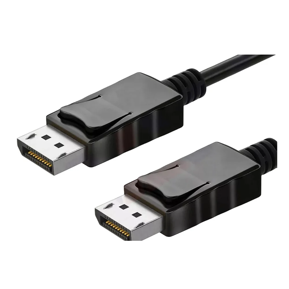 Imagem 2 de 4 do produto Cabo Displayport 5 Metros Macho 4k Para Placa De Video