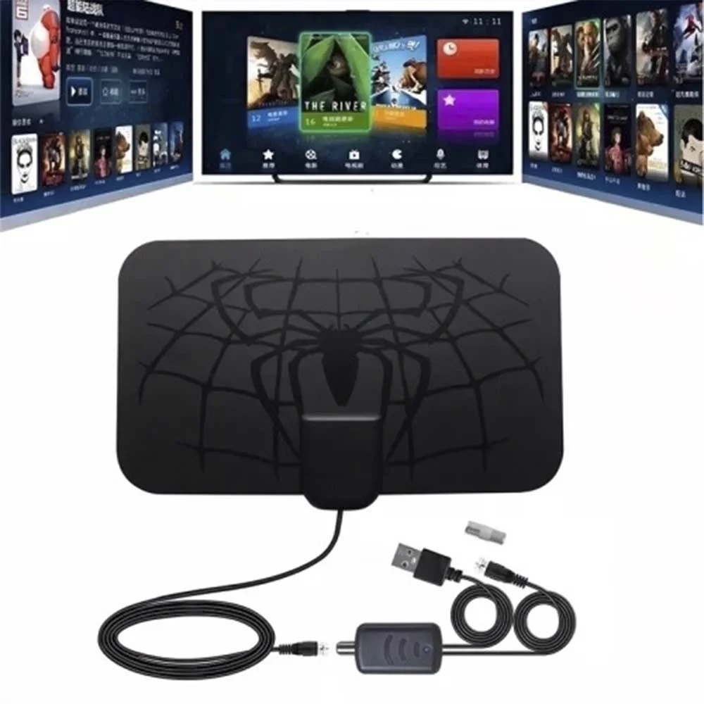 Imagem 2 de 4 do produto Antena Digital Interna Com Amplificador Sinal Booster Flex