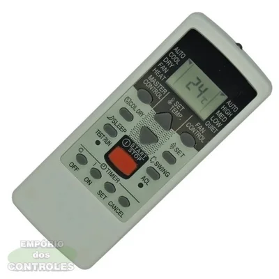 Controle Remoto Ar Condicionado Fujitsu Ar-je4 -9040 -8068 -7090