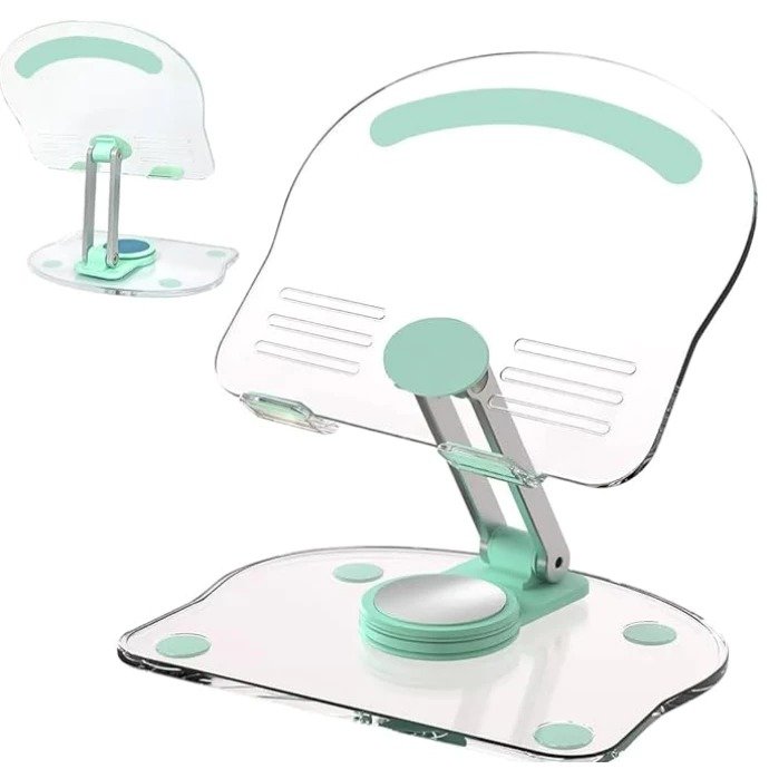 Suporte Universal De Acrilico Para Tablet Celular 360 Graus