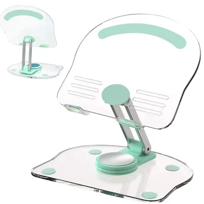 Suporte Universal De Acrilico Para Tablet Celular 360 Graus