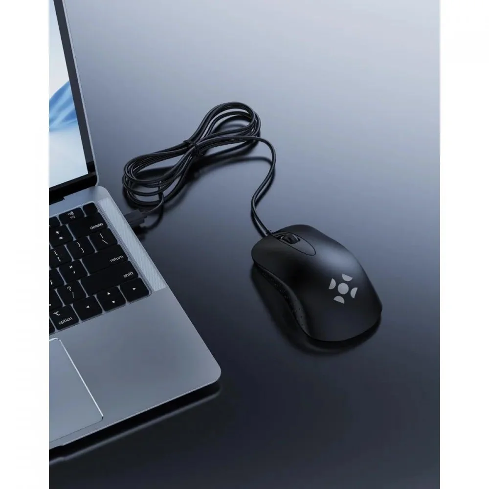 Mouse Fortrek M13, Usb, 1200 Dpi, 3 Botões, Preto Mouse Fortrek M13, Usb, 1200 Dpi, 3 Botões, Preto