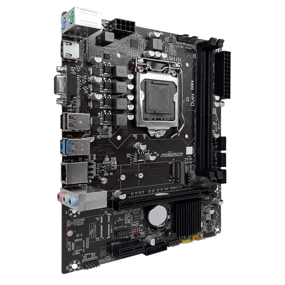 Placa Mãe Duex H310zg M2 Intel 1151, Ddr4, Micro Atx Placa Mãe Duex H310zg M2 Intel 1151, Ddr4, Micro Atx