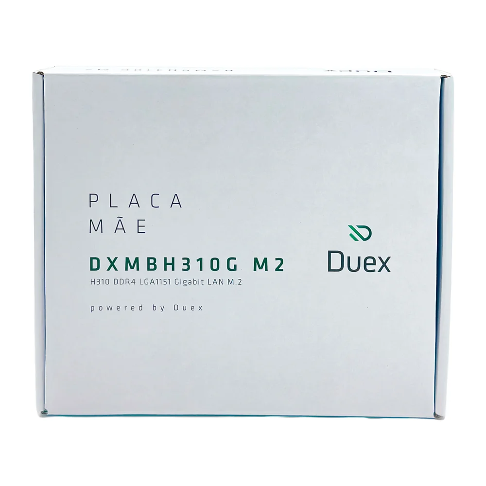 Placa Mãe Duex H310zg M2 Intel 1151, Ddr4, Micro Atx Placa Mãe Duex H310zg M2 Intel 1151, Ddr4, Micro Atx