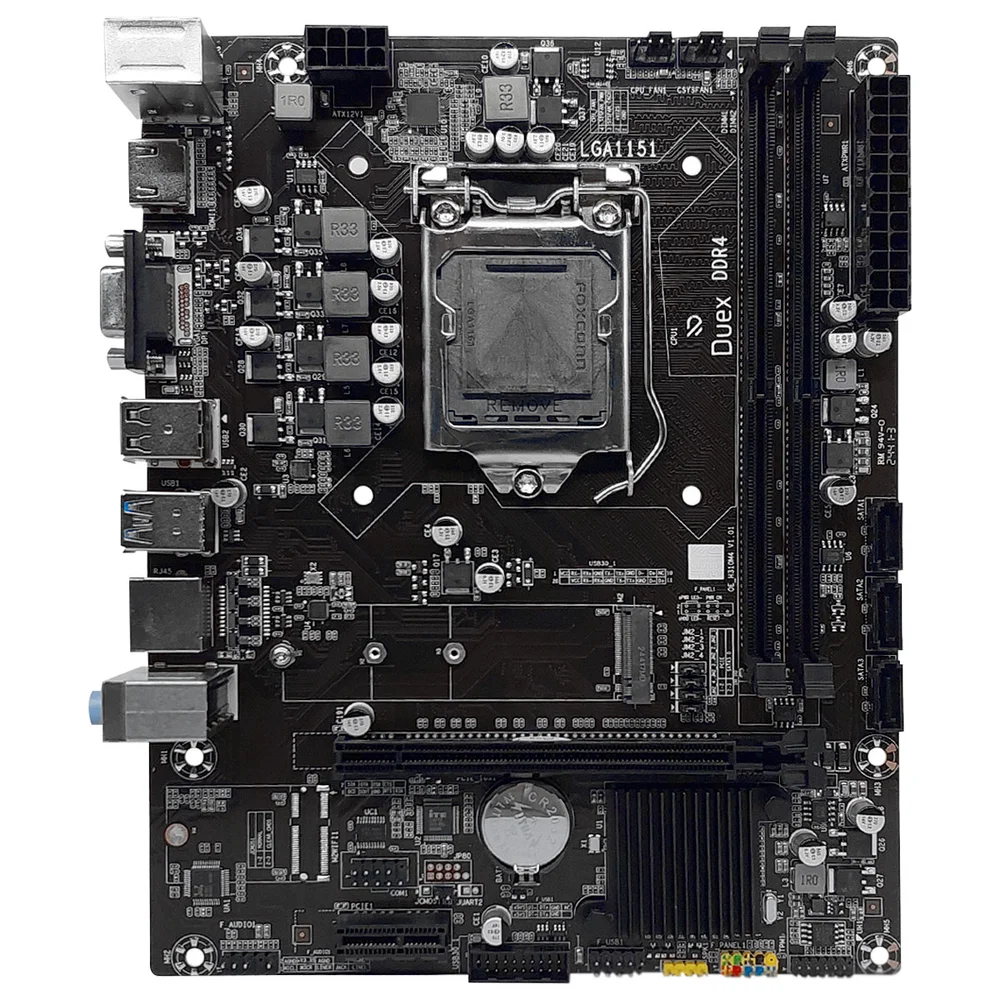 Placa Mãe Duex H310zg M2 Intel 1151, Ddr4, Micro Atx Placa Mãe Duex H310zg M2 Intel 1151, Ddr4, Micro Atx