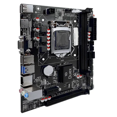 Placa Mãe Duex B75, Intel 1155, Ddr3, Micro Atx