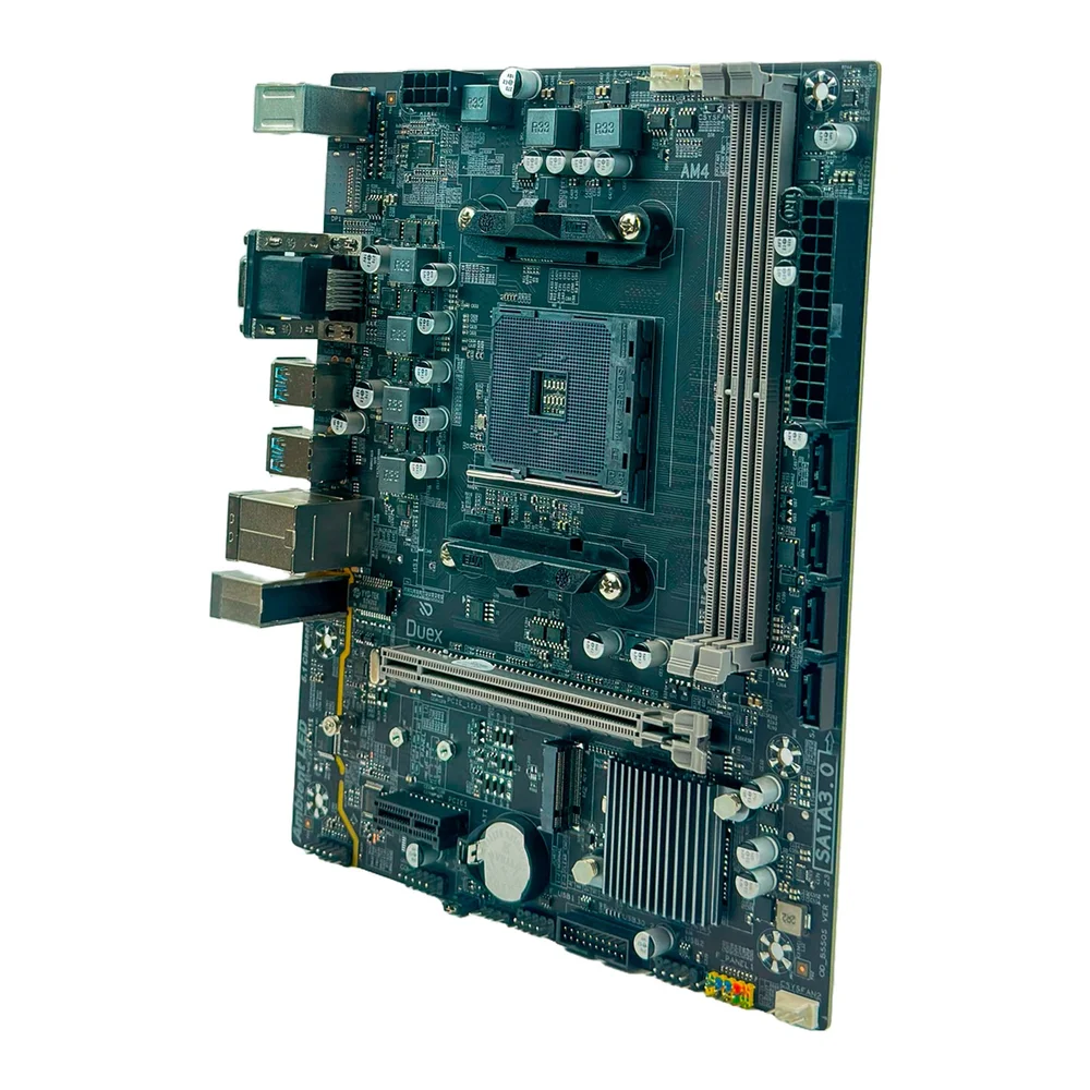 Placa Mãe Duex Dxmba520g, Amd Am4, Ddr4, Micro Atx 7