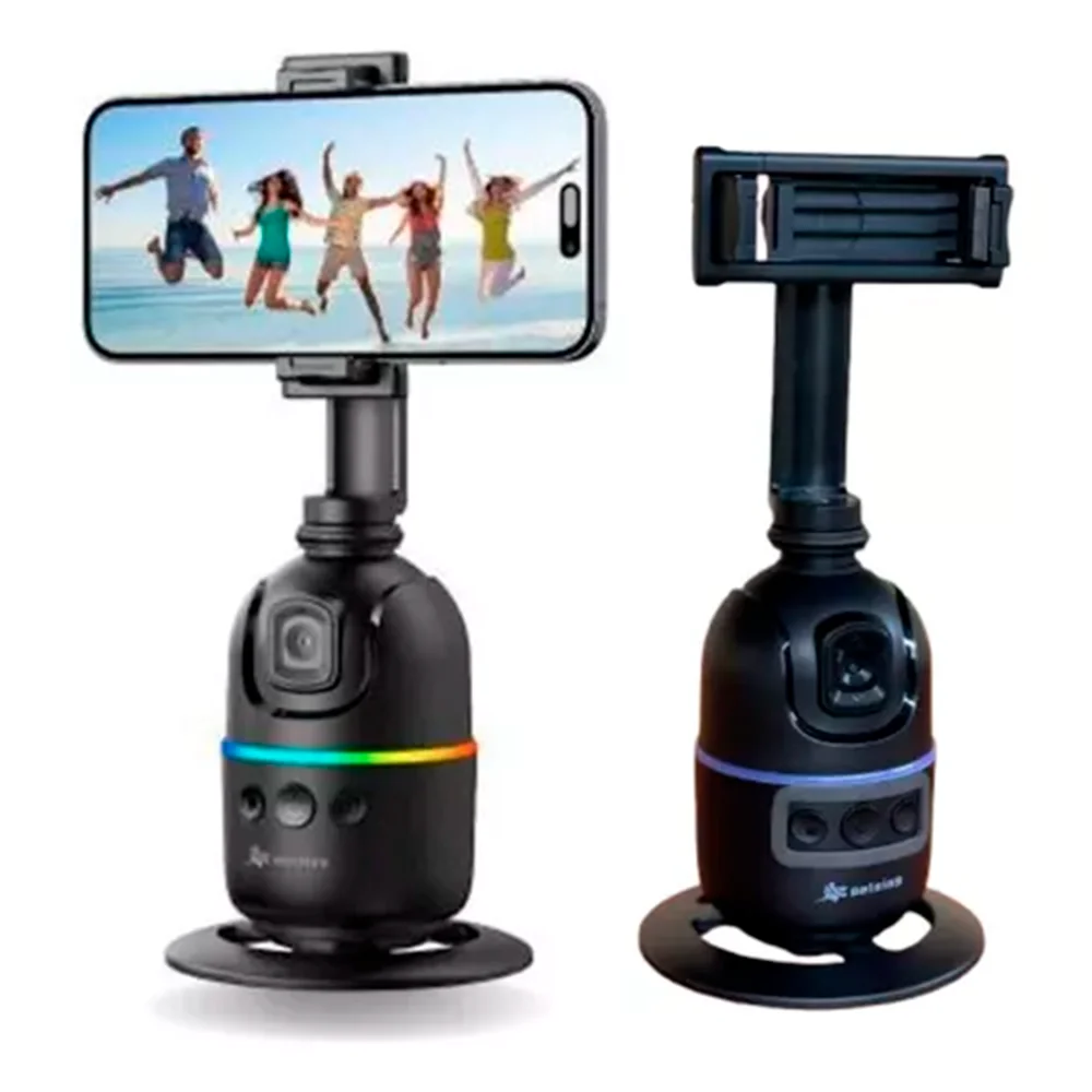 Gimbal Suporte Celular 360 Reconhecimento da Face Gimbal Suporte Celular 360 Reconhecimento da Face
