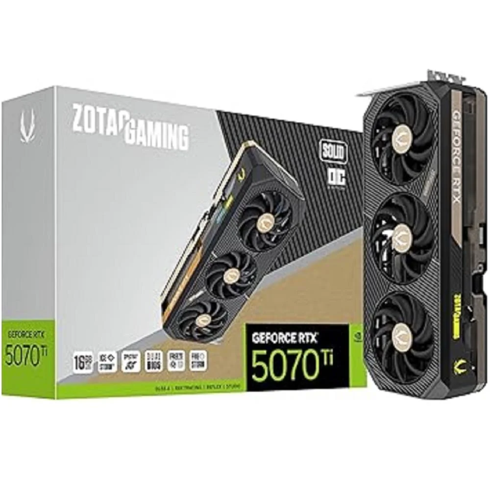ZOTAC RTX 5070 Ti SOLID SFF OC 新品未開封 Produtos com até 15 OFF no PIX KaBuM