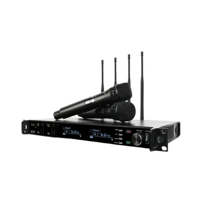 Microfone Dylan Qs-10/m2 Duplo S/fio