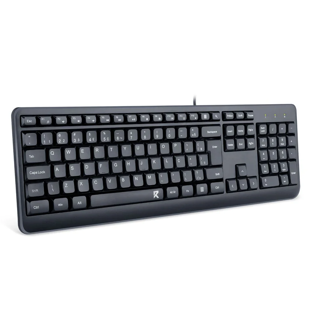 Imagem 3 de 5 do produto Teclado Office Redragon Bk-7092 Preto