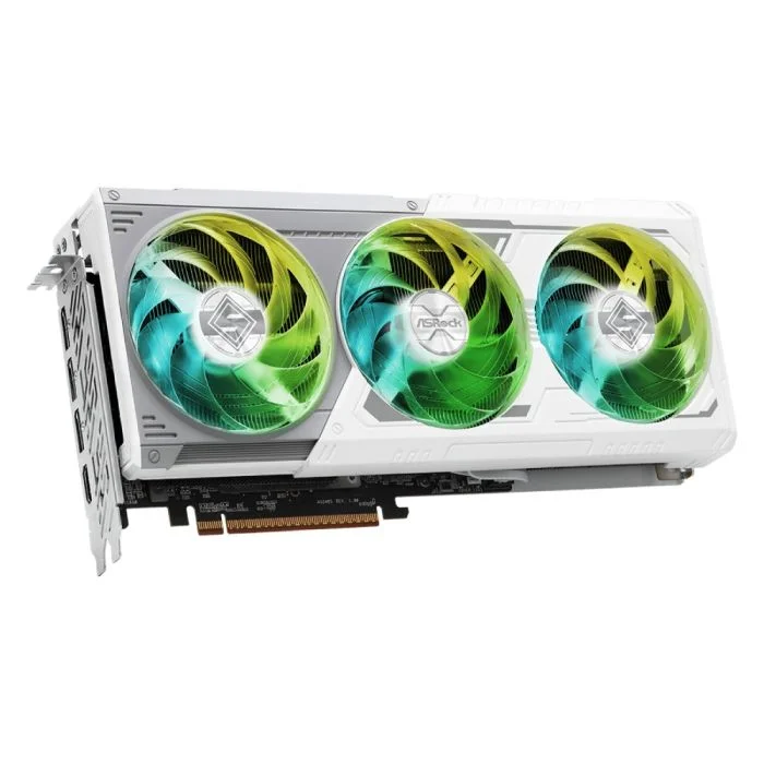 Imagem 2 de 5 do produto Placa de Vídeo Amd Grafico Rx9070 Xt Sl 16gb, 2970mhz, Branco