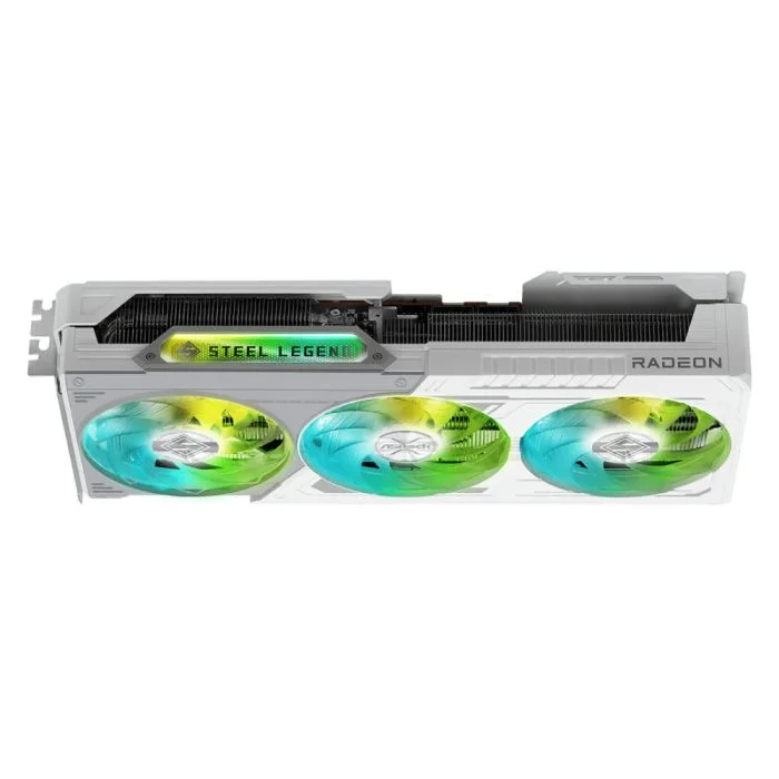 Imagem 4 de 5 do produto Placa de Vídeo Amd Grafico Rx9070 Xt Sl 16gb, 2970mhz, Branco