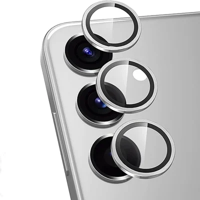 Película Protetora De Câmeras Para Samsung Galaxy S25 + Plus Prata