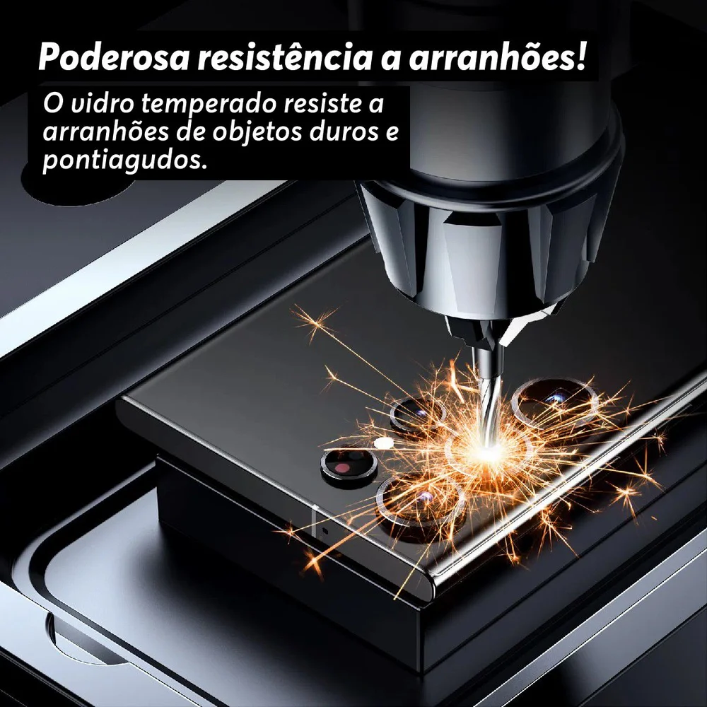 Imagem 4 de 5 do produto Película Protetora De Câmeras Para Samsung Galaxy S25 + Plus Prata