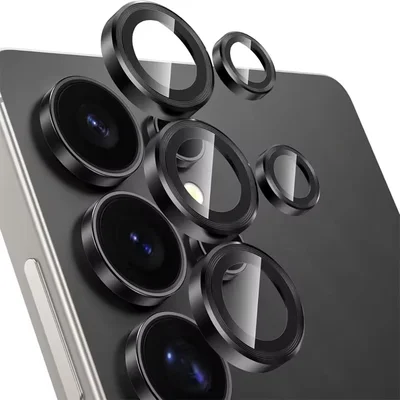 Película Protetora De Câmeras Para Samsung Galaxy S25 Ultra Preto