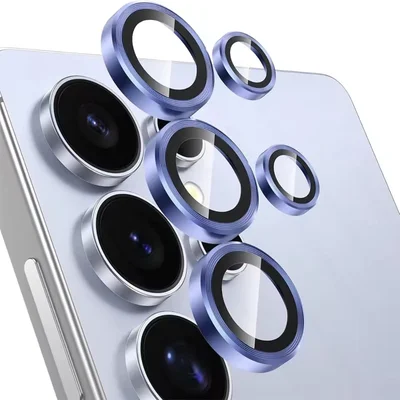 Película Protetora De Câmeras Para Samsung Galaxy S25 Ultra Azul Claro