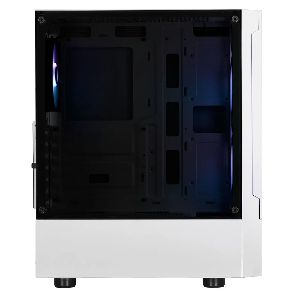 Imagem 2 de 5 do produto Gabinete Gamer Mid Tower 3 Fans Sem Fonte Talos E3 Mesh Branco Gamdias