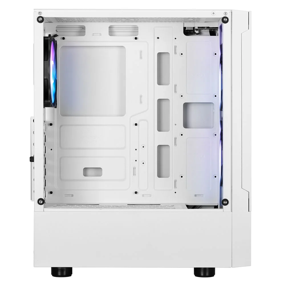 Imagem 3 de 5 do produto Gabinete Gamer Mid Tower 3 Fans Sem Fonte Talos E3 Mesh Branco Gamdias