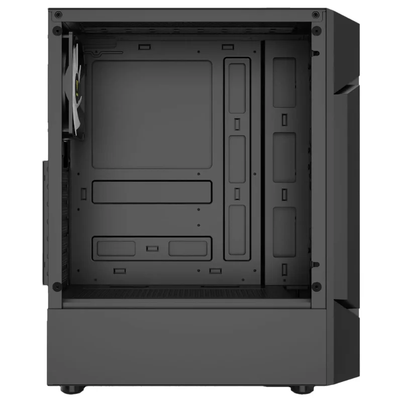Imagem 4 de 5 do produto Gabinete Gamer Gamdias Aura Gc7 3 Fans ARGB S/fonte Midtower Vidro Temperado Preto - Aura Gc7
