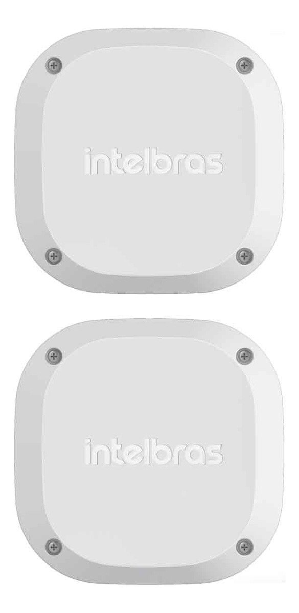 Kit 2 Caixas Organizadora De Plugs E Passagem De Cabo Para Cftv Vbox 1100 E Intelbras