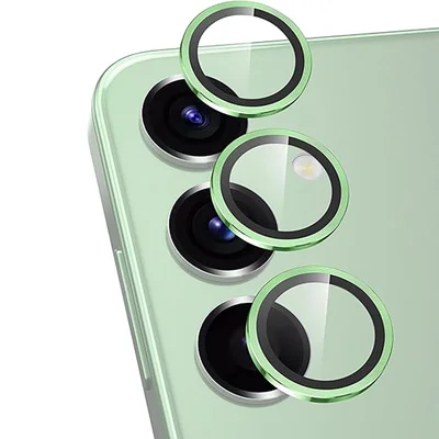 Película Protetora De Câmeras Para Samsung Galaxy S25 Normal Verde Claro