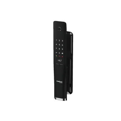Fechadura Inteligente Push & Pull De Embutir Mfr 6300 Preta