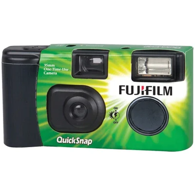 Câmera Analógica 35mm Descartável Fujifilm Quicksnap Iso 400
