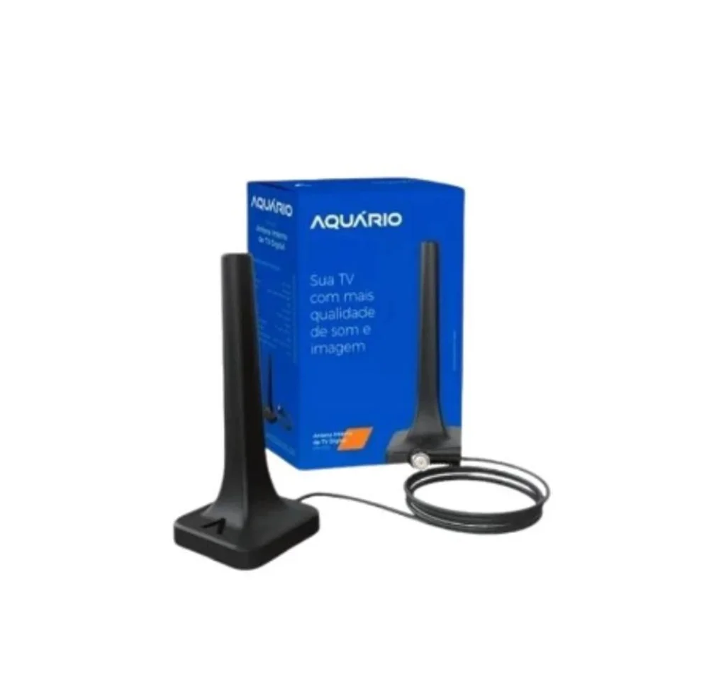 Imagem 3 de 4 do produto Antena Digital Interna 4k Hdtv Aquário Dtv-200