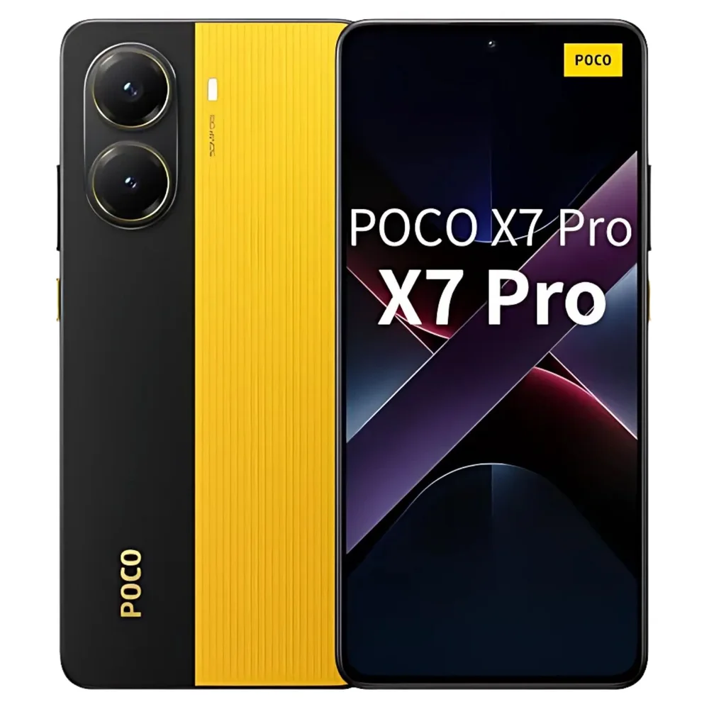 POCO X7 Pro イエロー/ブラック 8GB+256GB Smartphone Poco X7 Pro 256GB 8GB RAM 5G Amarelo
