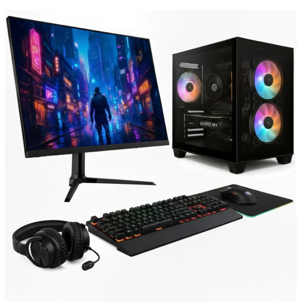 PC Gamer Completo Balão.info Ryzen 7 5700g, 16gb, Radeon Vega 8, SSD 1TB M.2, + Monitor 27" Ips 100hz - Sk27004