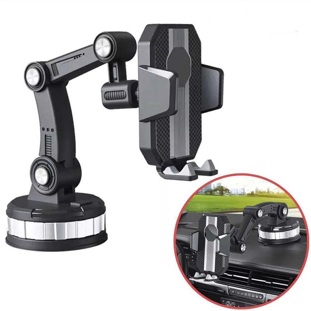 Suporte Celular Veicular 360 Resistente Fixador Articulado