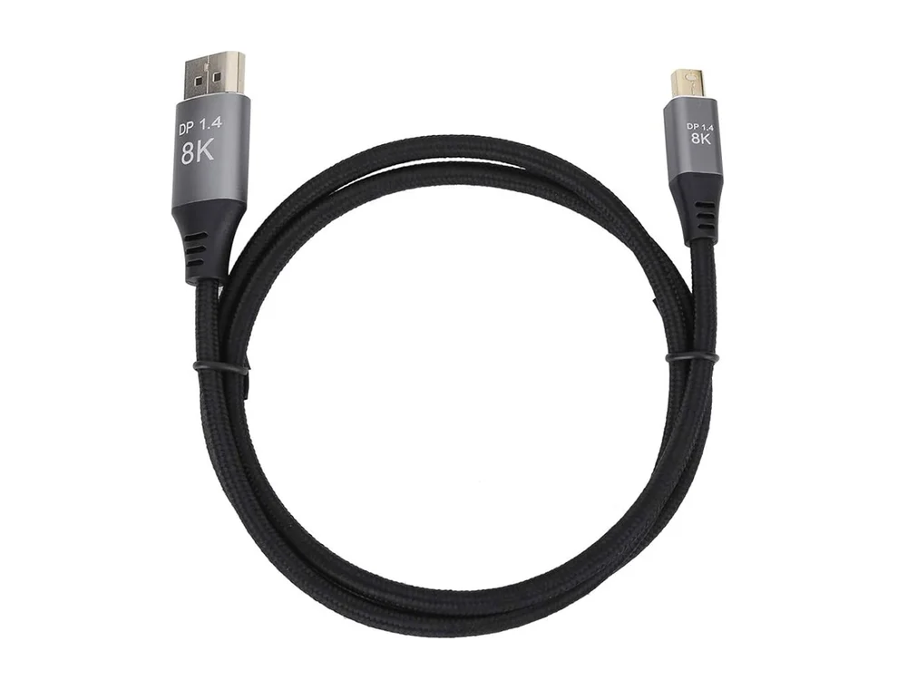 Imagem 3 de 5 do produto Cabo Mindisplayport Para Displayport 1.8m 8k Bi-direcional