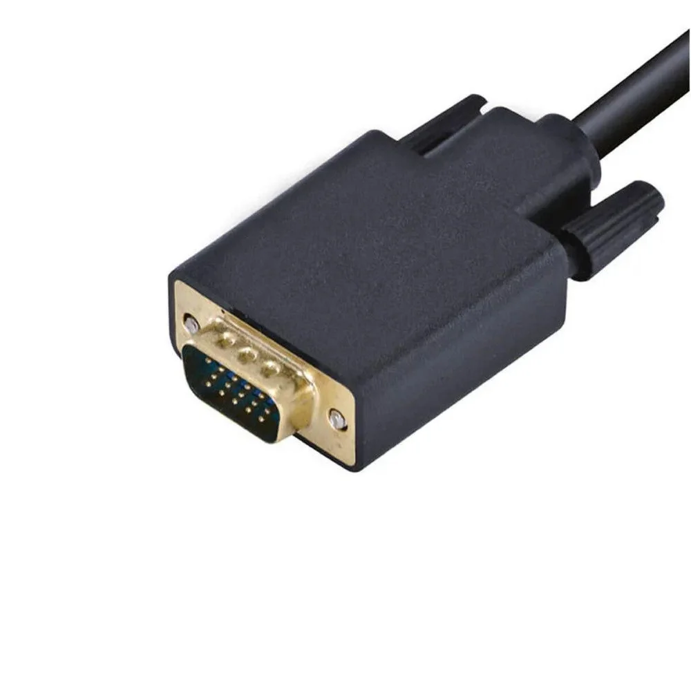 Imagem 3 de 5 do produto Cabo Conversor HDMI Macho Para Vga Macho 1,8 Metros Ativo