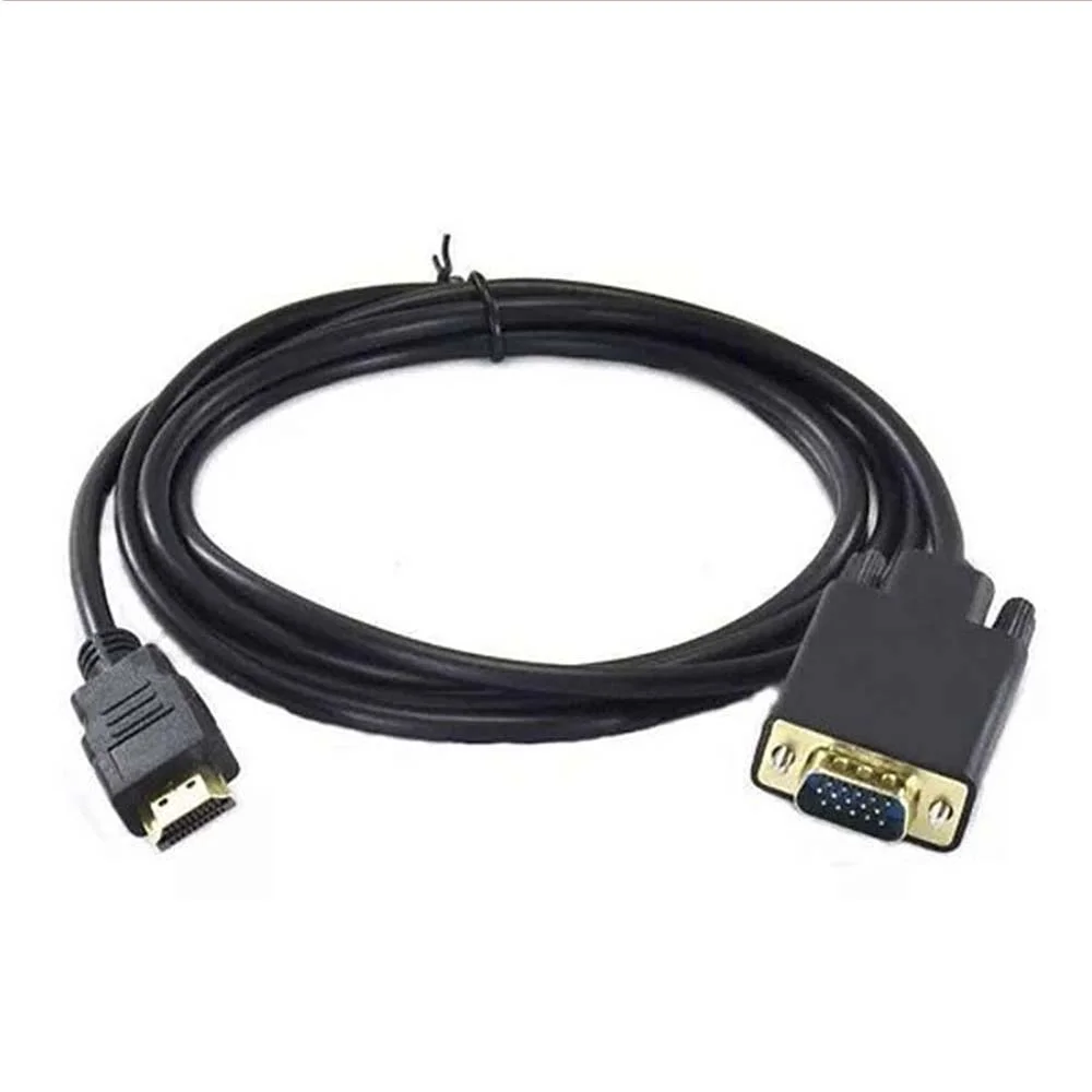 Imagem 4 de 5 do produto Cabo Conversor HDMI Macho Para Vga Macho 1,8 Metros Ativo