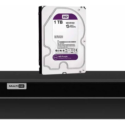 Gravador De Vídeo Intelbras Com 4 Canais Mhdx 1204 Com Detecção Inteligente De Movimento + Hd