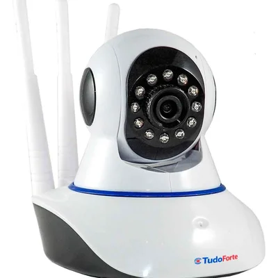 Baba Eletrônica Sem Fio Wifi Hd 720p Robo Wireless, Com Áudio, Grava Em Cartão Sd
