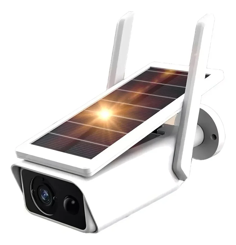 Câmera de Segurança Wi‑Fi Solar