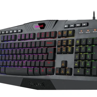 Teclado Gamer Com Fio Harpe K503 RGB Cor Preto