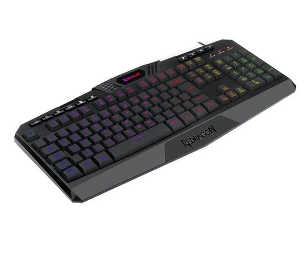 Imagem 2 de 4 do produto Teclado Gamer Com Fio Harpe K503 RGB Cor Preto