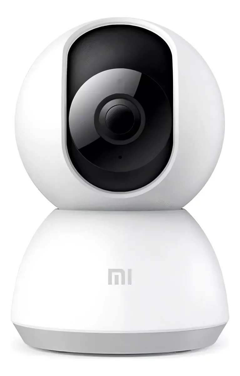 Câmera De Segurança Xiaomi C300 2k 360° Com Visão Noturna, Detecção De Pessoas E Controle Via App - Branco.