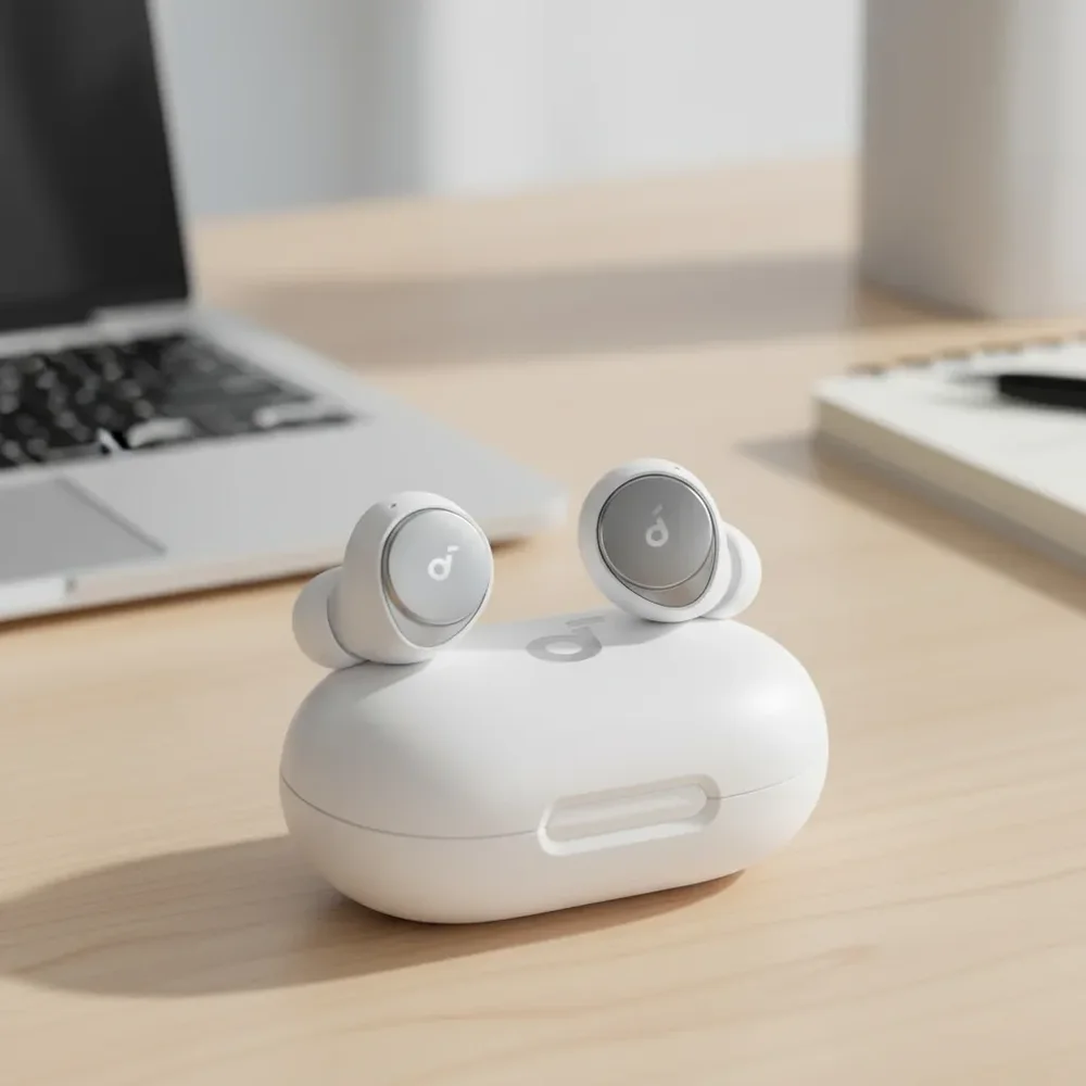 【モモ】Anker Soundcore Space A40 ホワイト Produtos com até 15 OFF no PIX KaBuM