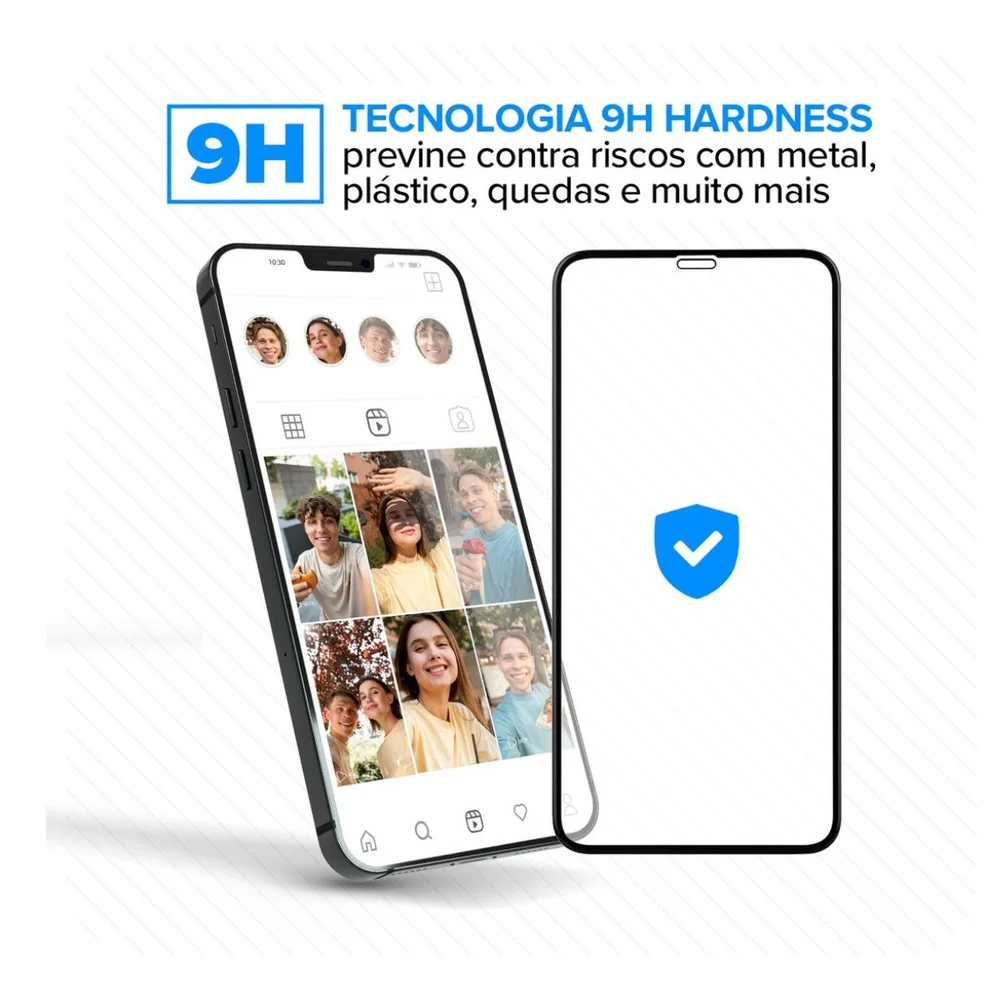 Película Cerâmica Para Iphone 16 Resistente Película Cerâmica Para Iphone 16 Resistente