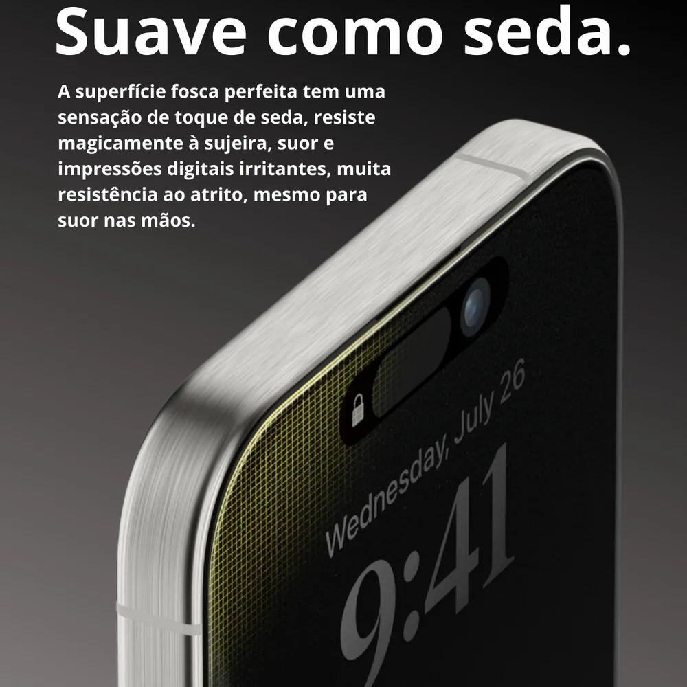 Película Privativa Escura Para Iphone 16 Película Privativa Escura Para Iphone 16