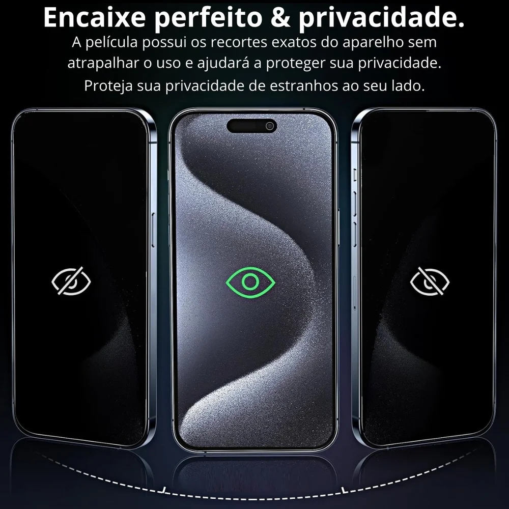 Película Privativa Escura Para Iphone 16 Película Privativa Escura Para Iphone 16