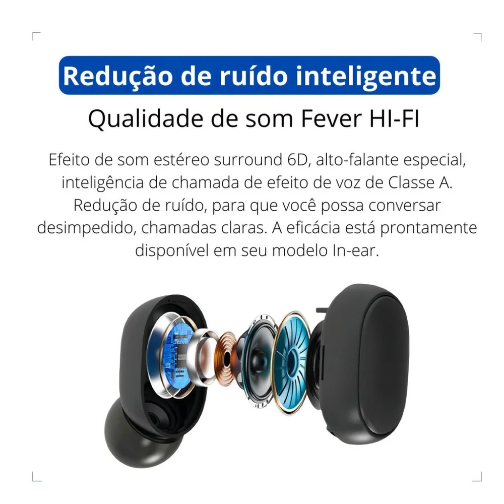 Imagem 3 de 5 do produto Fone De Ouvido Bluetooth Preto Para Samsung S23 Ultra