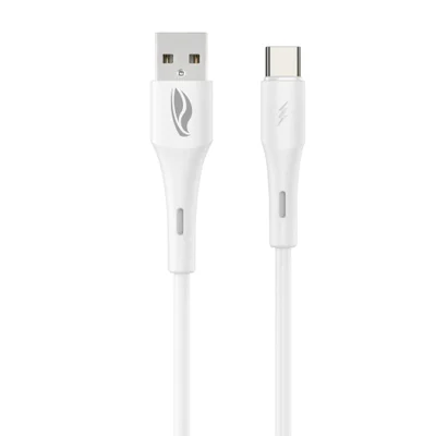 Cabo, Carregador C3tech Usb 2.0 Para Usb-c ( Tipo-c ), 1m, Branco - Cb-c300wh