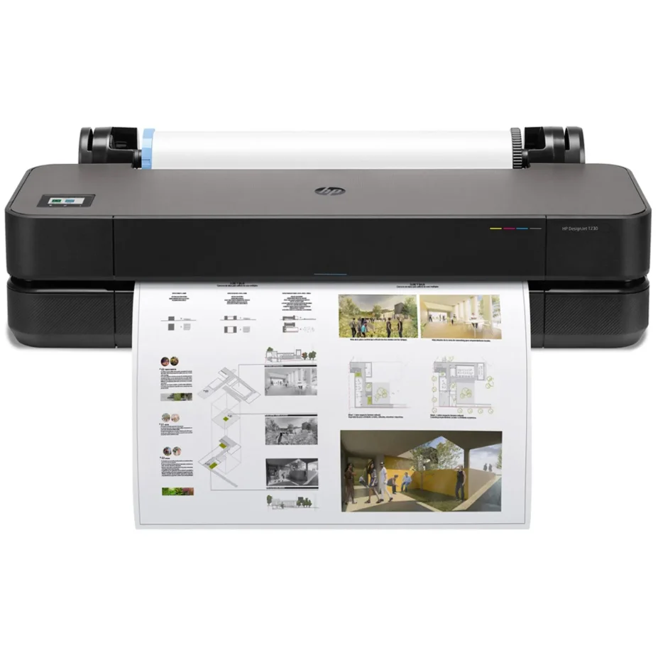 Imagem 4 de 5 do produto Impressora Plotter HP DesignJet T230 24" A1 5HB07A Wi-Fi Bivolt