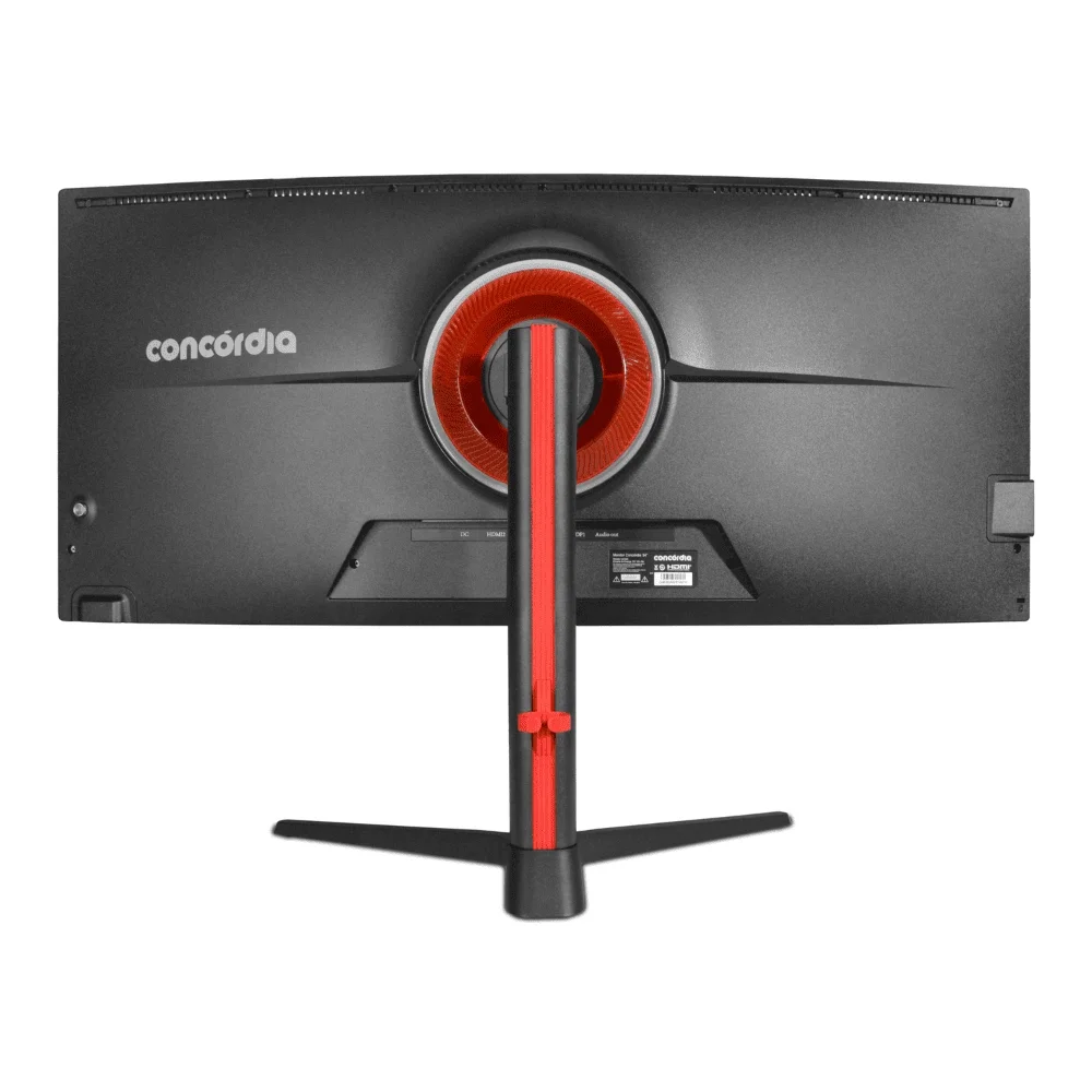 Monitor Concórdia Gamer Curvo Ultrawide UZ340 34" WQHD, 165hz, 1ms, 2 HDMI, 2 DP, SRGB 100% PIP/PBP