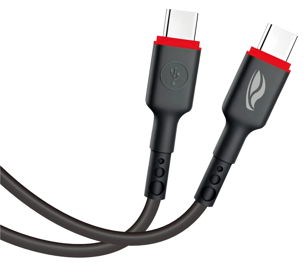Imagem 2 de 3 do produto Cabo Para Carregamento, C3tech, Usb-c Para Usb-c, 1m, Preto - Cb-p100bk